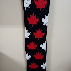 Canadian Maple Leaf Winter Scarf Petro Canada